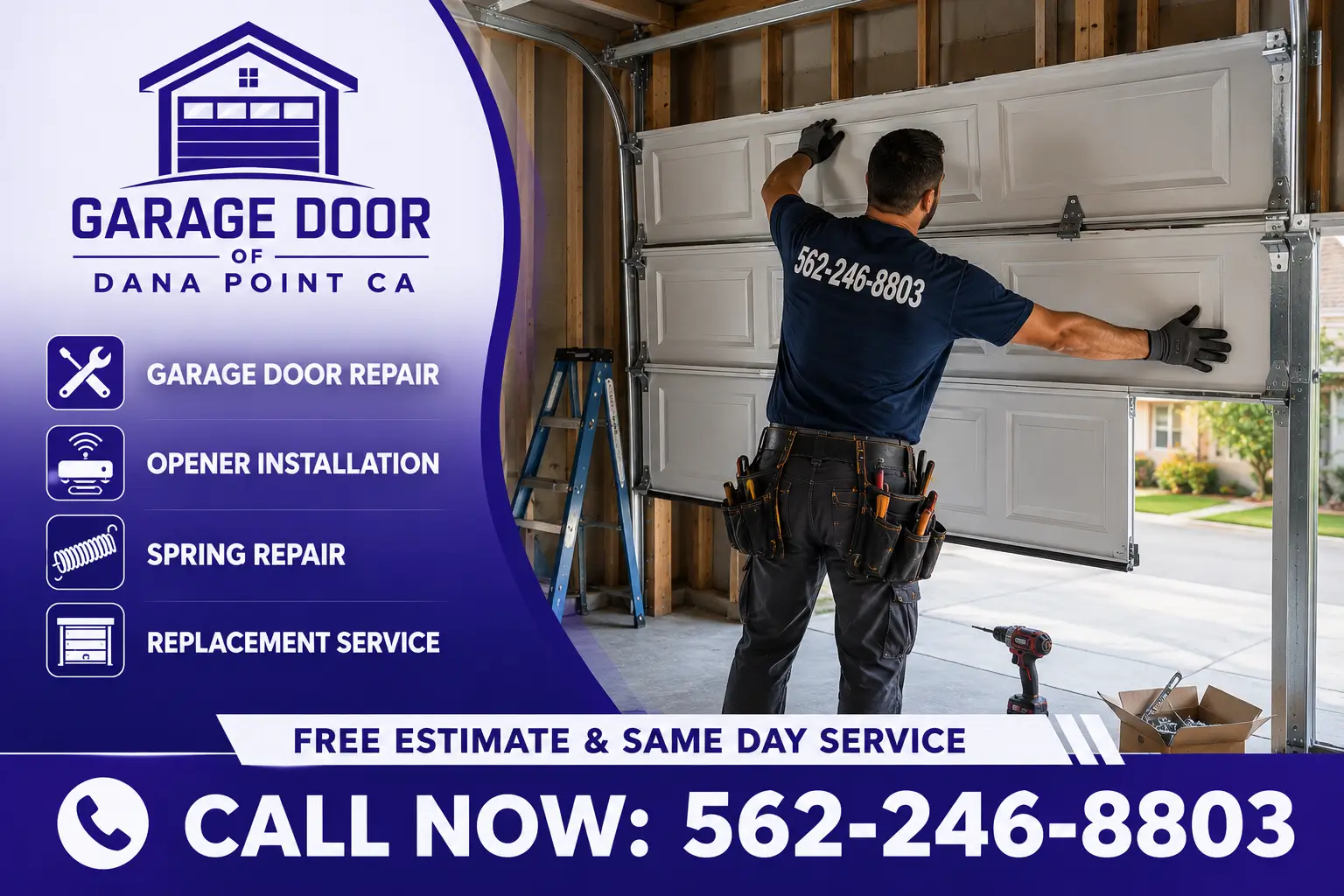 Garage Door of Dana Point CA | Professional Repair Service
