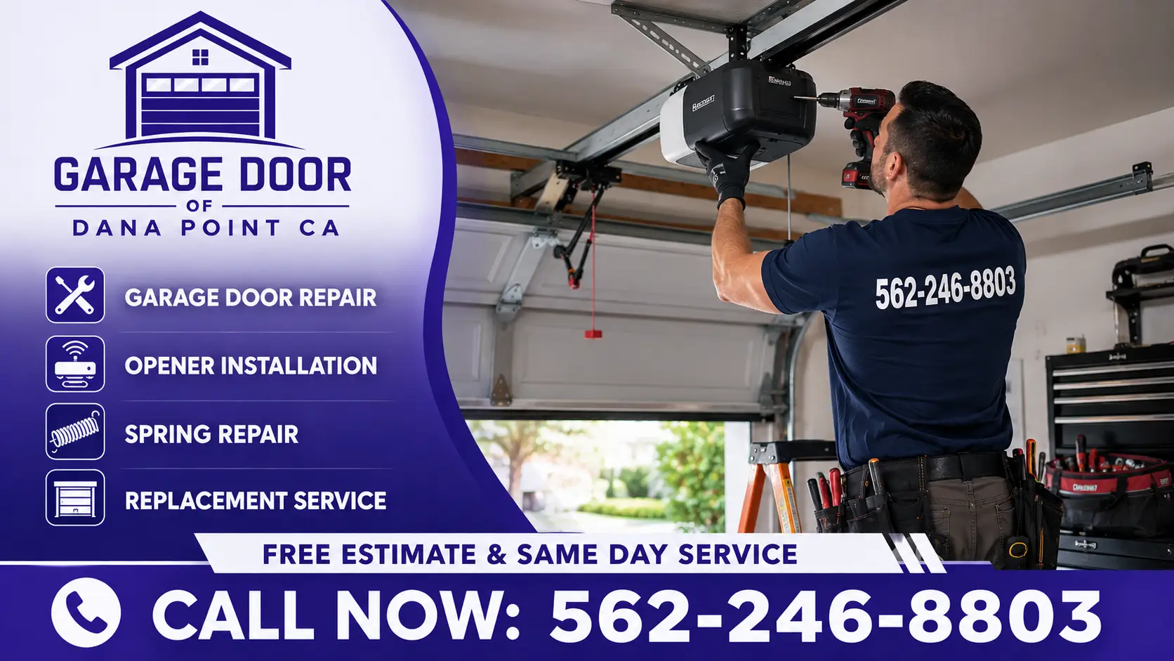 Garage Door of Dana Point CA | Professional Repair Service